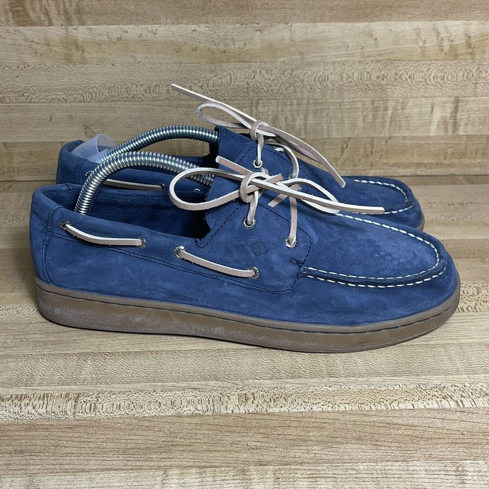 Sperry Cup II BT Navy/Gum for Boys Size 6.5M STK261697